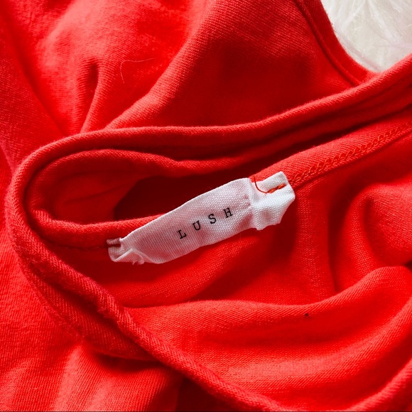 Lush | Coral Dress - Picture 2 of 3